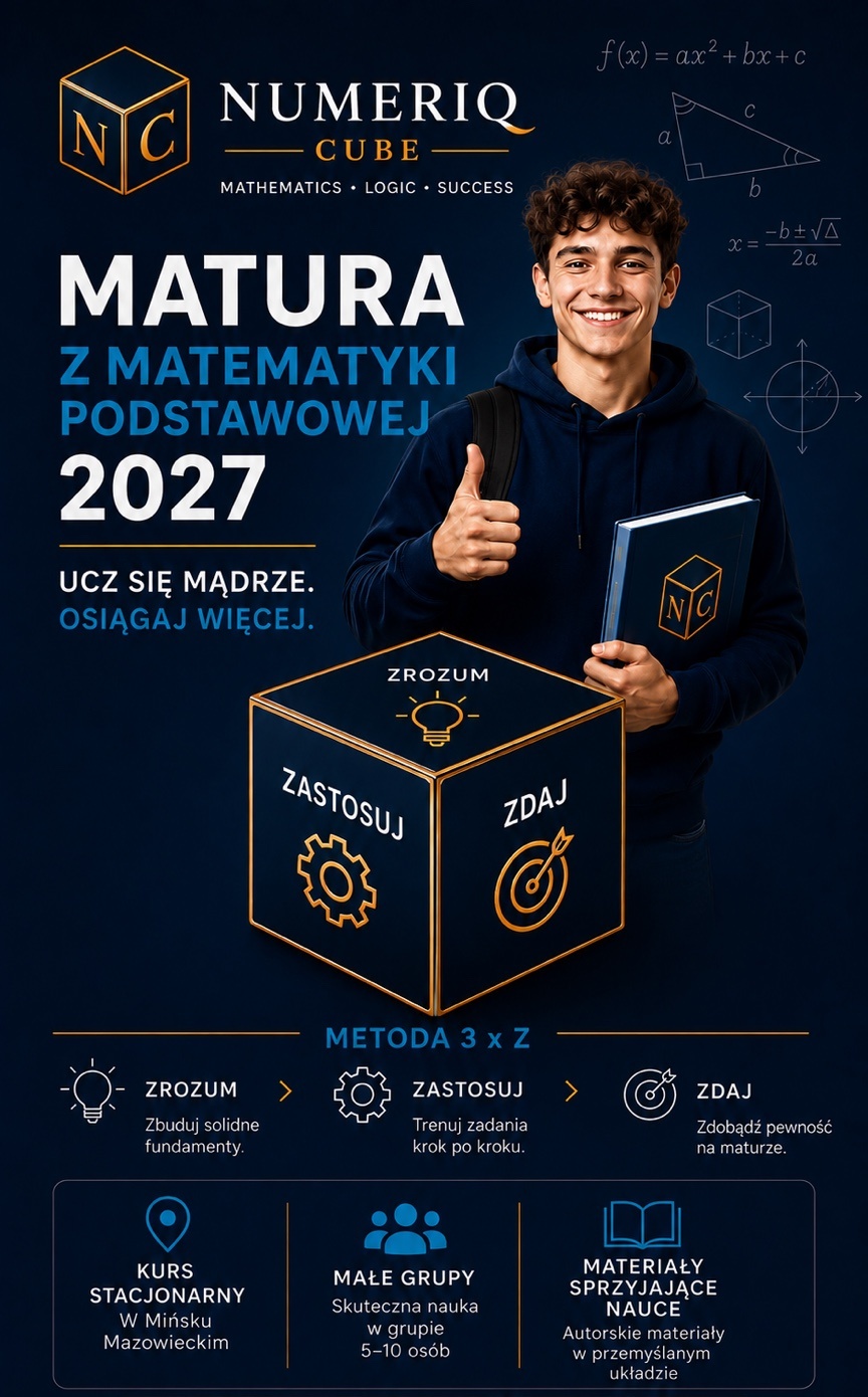 NUMERIQ CUBE — Matura 2027
